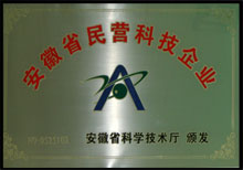 Private technology enterprises in anhui province